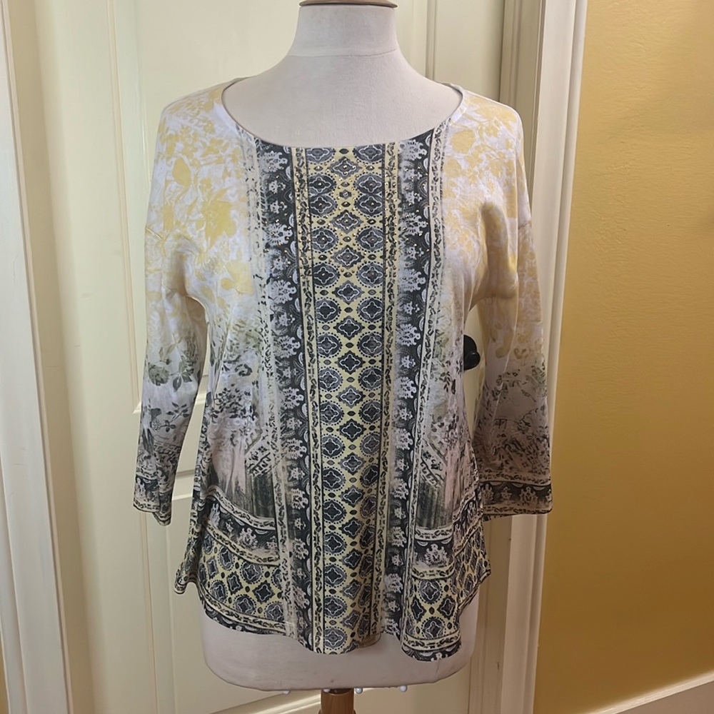 Oneworld Live and Let Live Loose Knit Top